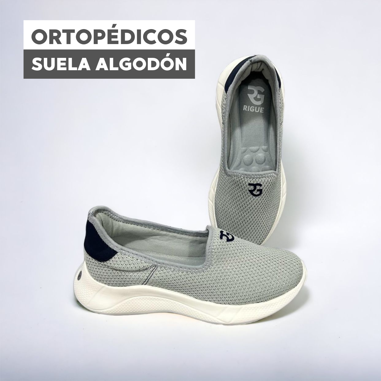 ORTOPIES ZAPATOS ORTOPÉDICOS SUELA ALGODÓN