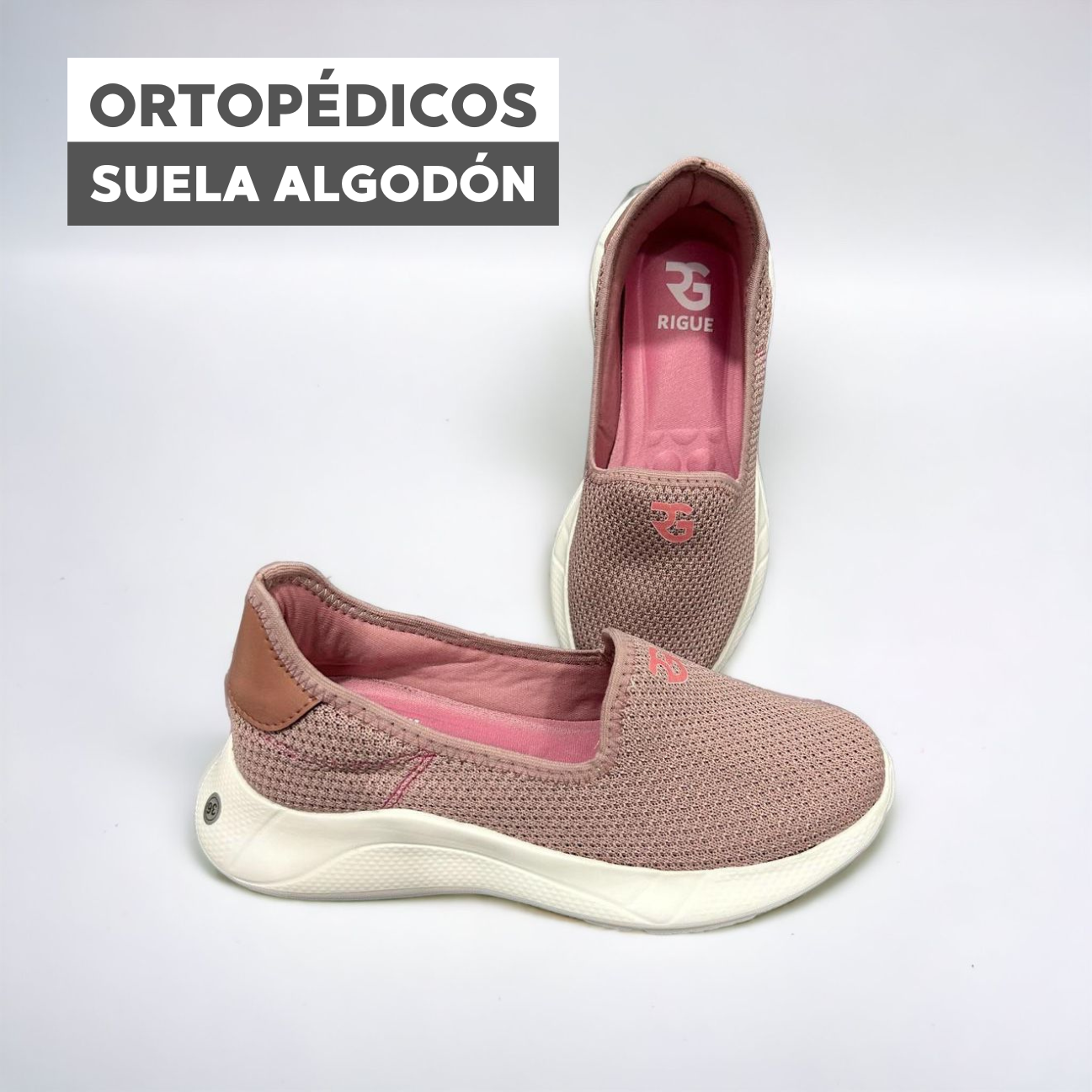 ORTOPIES ZAPATOS ORTOPÉDICOS SUELA ALGODÓN